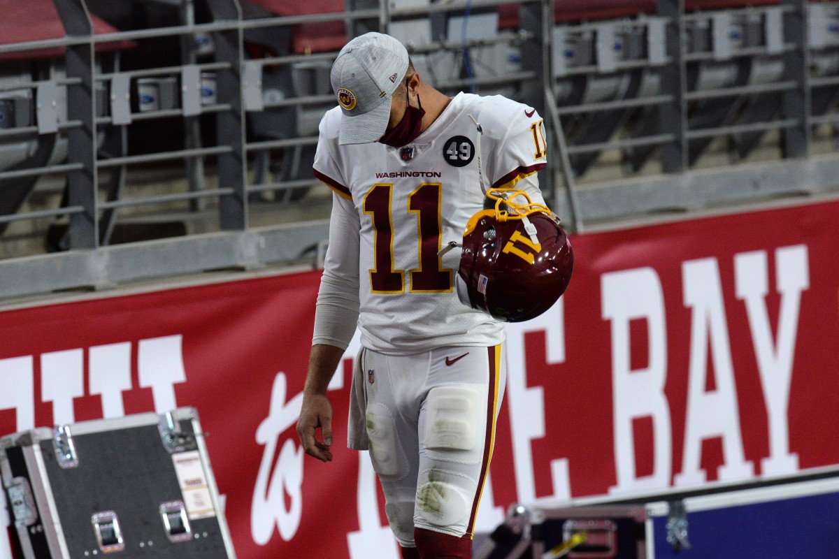 Report: Alex Smith will not play vs. Buccaneers; QB Taylor Heinicke to start