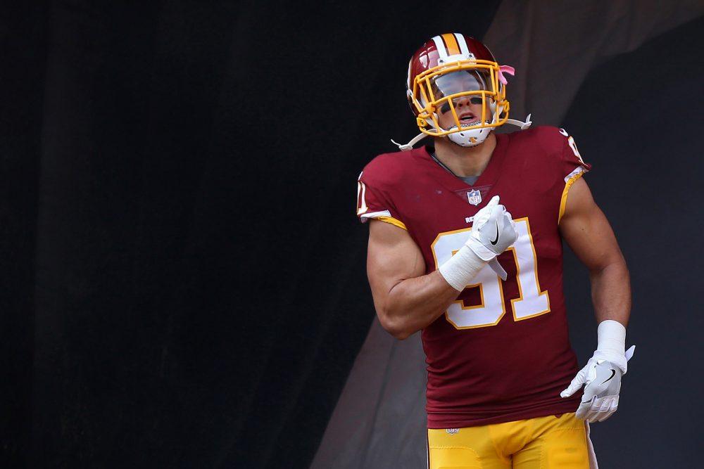 WATCH: Ryan Kerrigan waves to stadium workers while exiting FedEx Field for what could be the last time