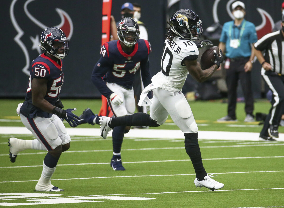 Jags currently 2.5-point favorites for season opener vs. Texans