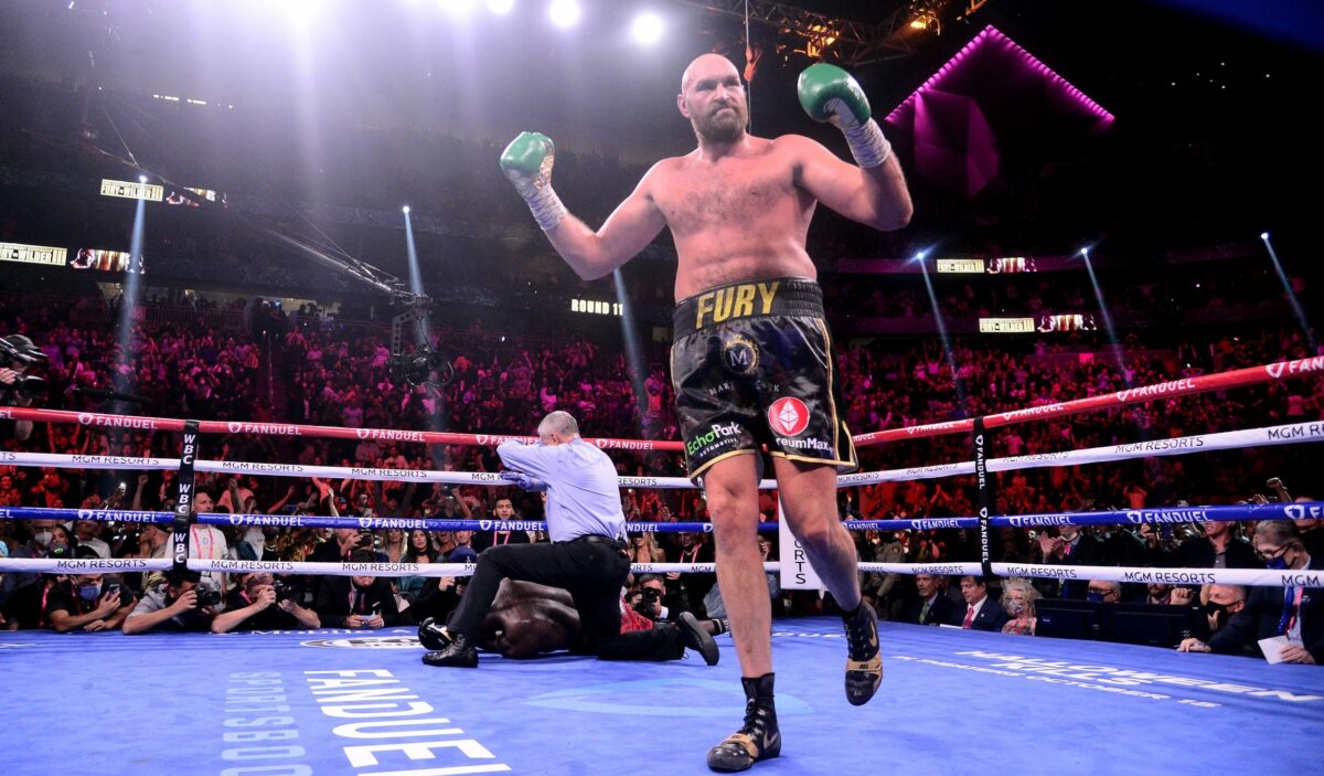 Tyson Fury stops Deontay Wilder in gripping heavyweight war
