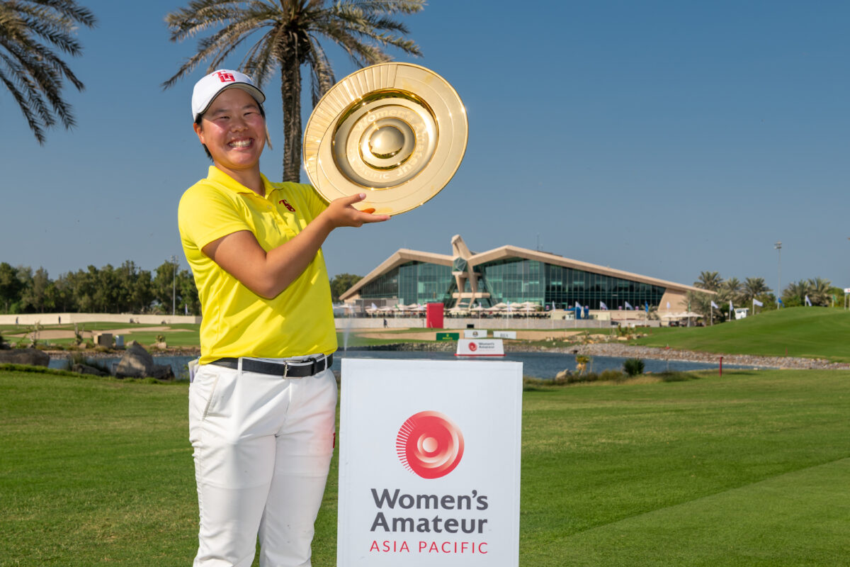 Early eagle lifts Mizuki Hashimoto to victory in the Women’s Amateur Asia-Pacific Championship