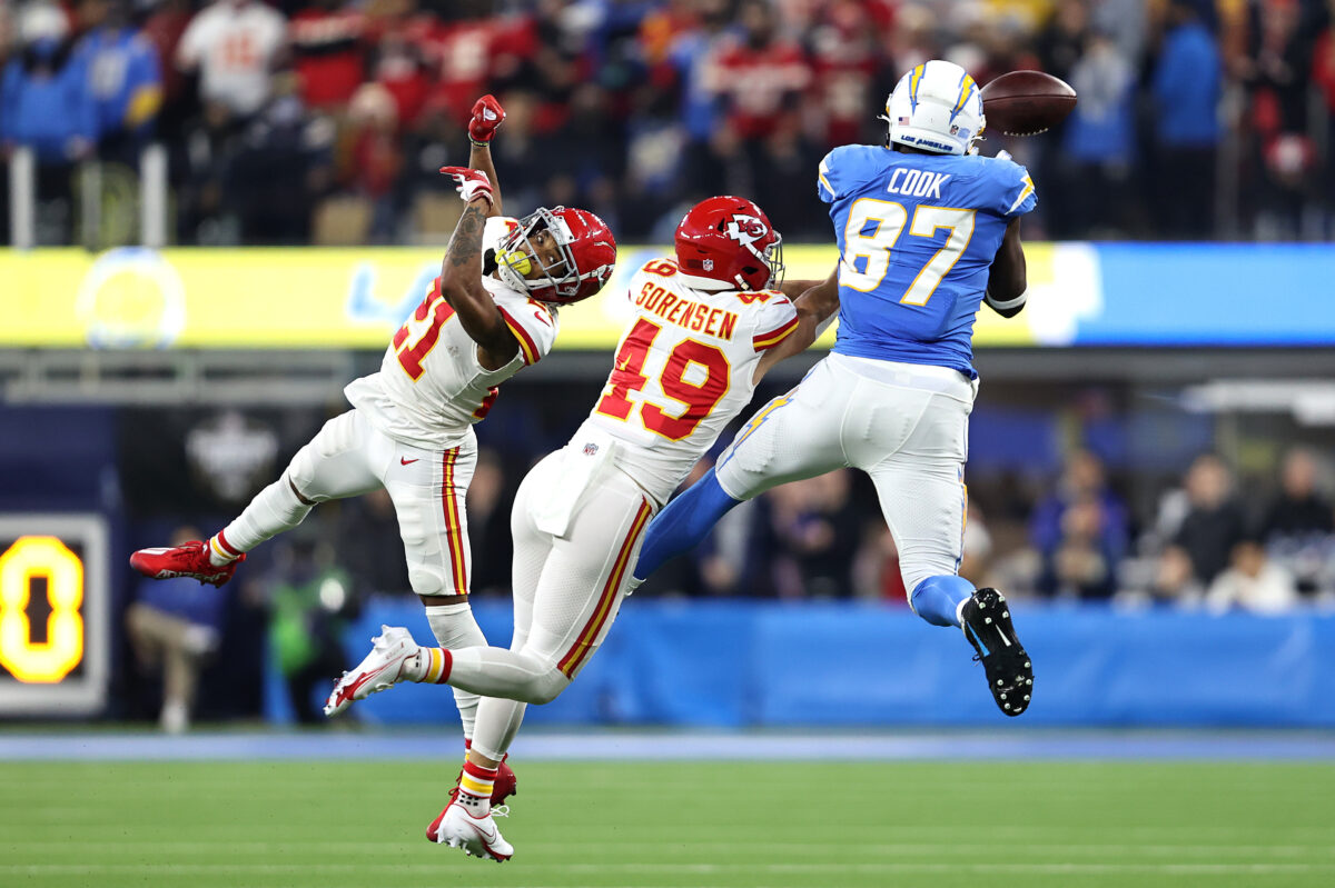 Jared Cook’s bad game in Chiefs-Chargers brings up ugly memories for Saints fans