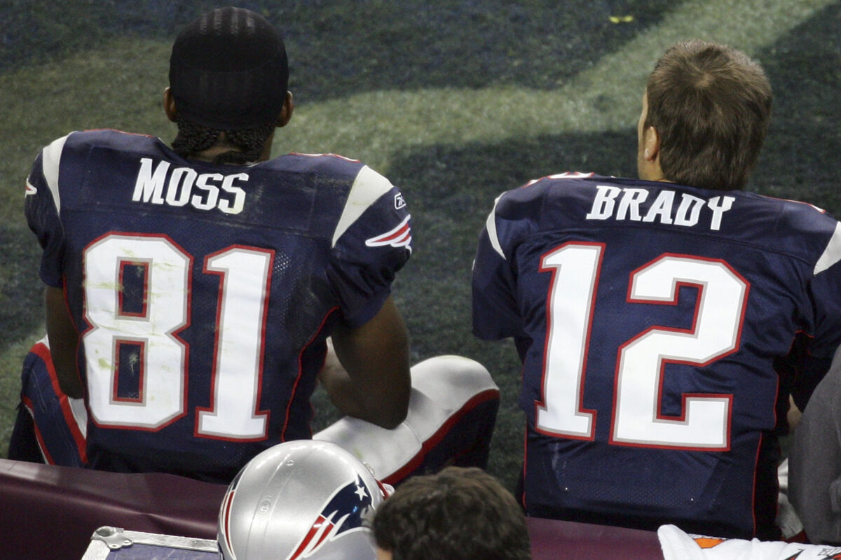 Tom Brady tells the story of hearing the Patriots were trading for Randy Moss