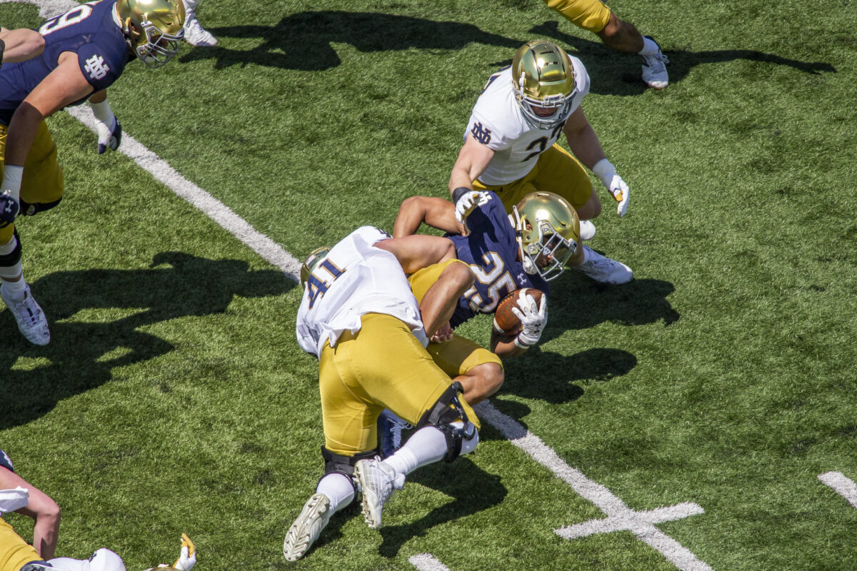 Notre Dame announces the date of this years Blue-Gold game