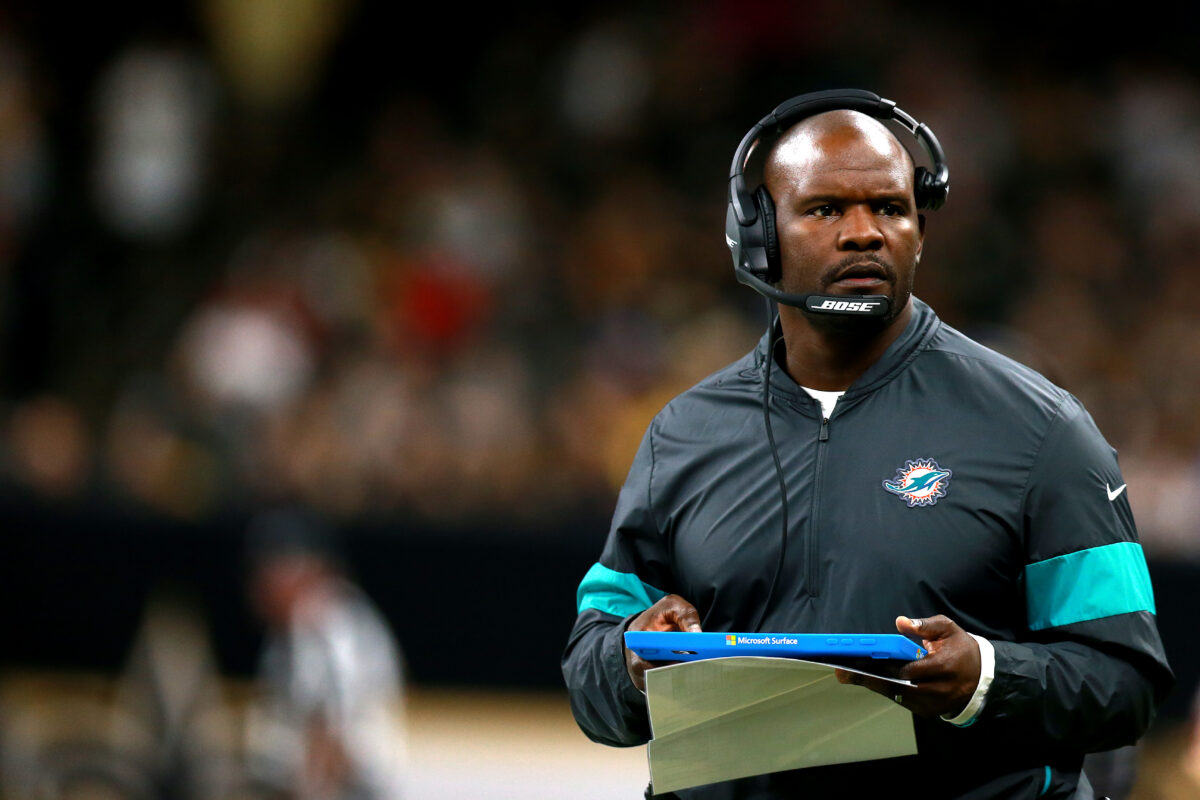 Saints plan to interview former Dolphins head coach Brian Flores