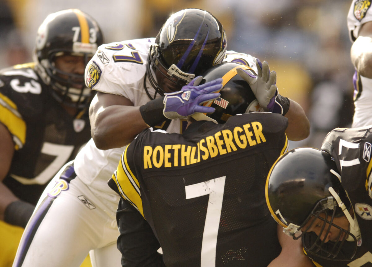 Former Raven Bart Scott says Steelers QB Ben Roethlisberger has a ‘very punchable face’