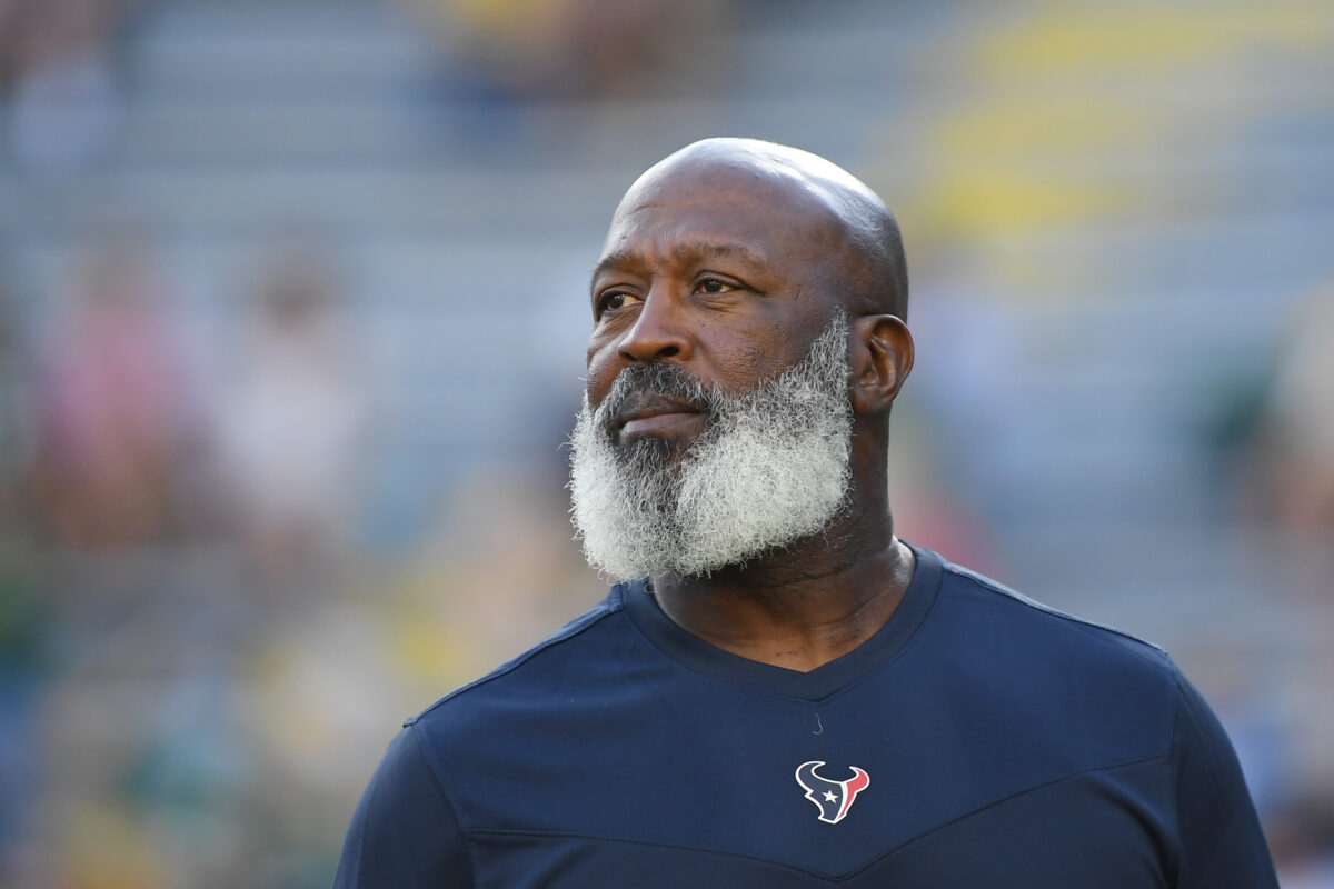 What happens to Lovie Smith as the Texans’ defensive coordinator?
