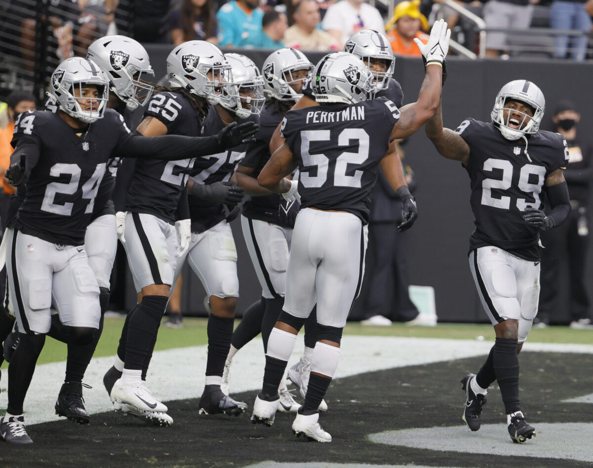 Raiders activate several starting defenders from reserve/COVID-19 ahead of facing Colts