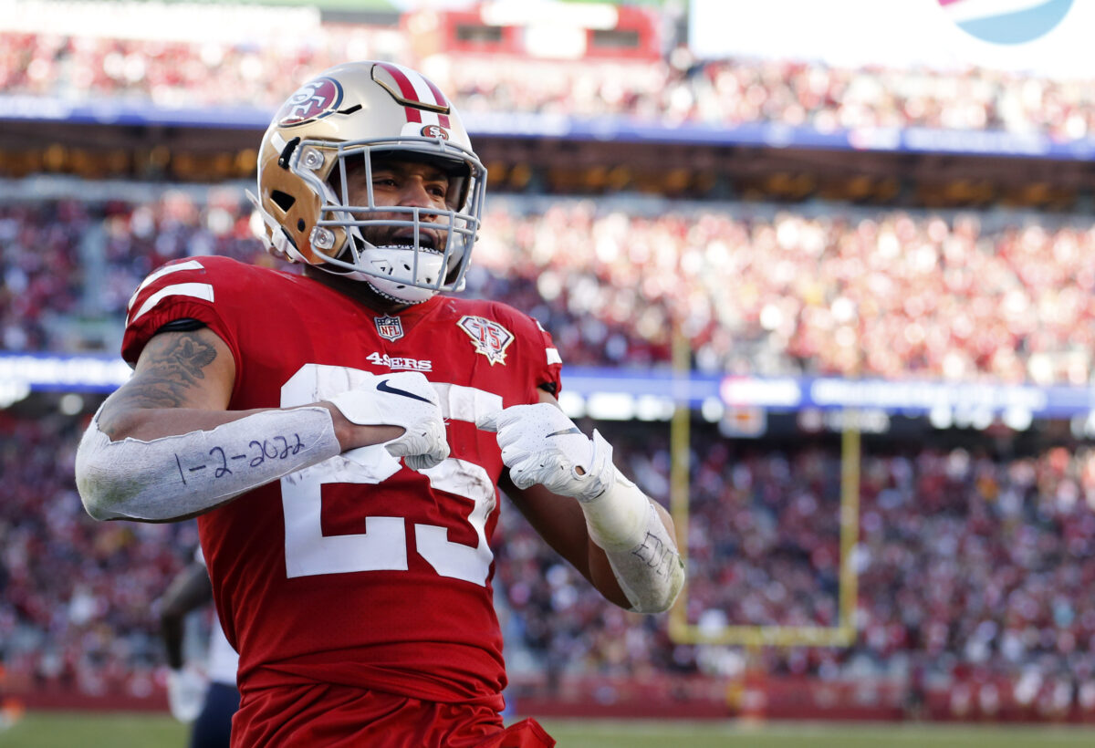 49ers rookie RB Elijah Mitchell finishes 8th in NFL in rushing yards