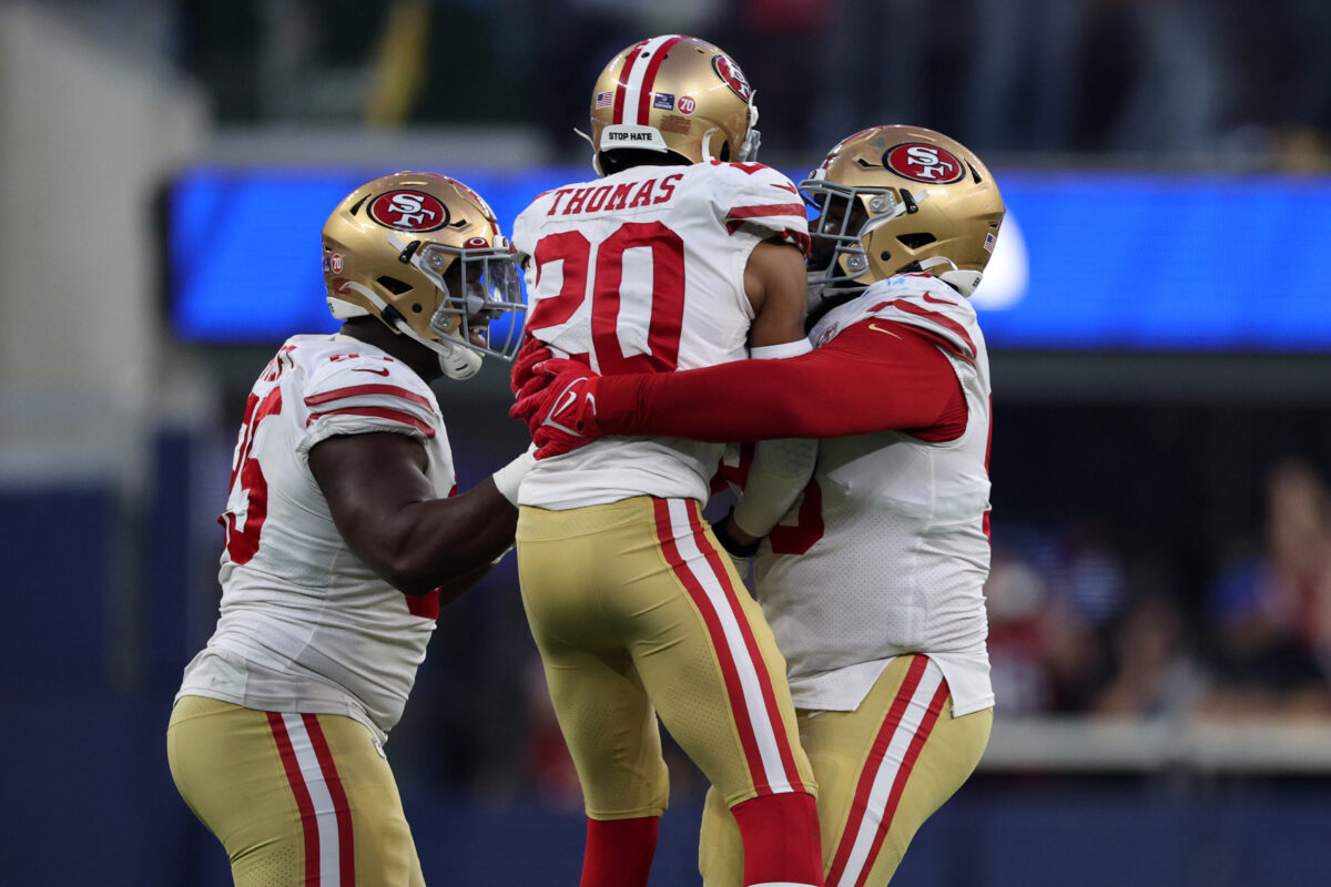Ambry Thomas sends the 49ers to the playoffs