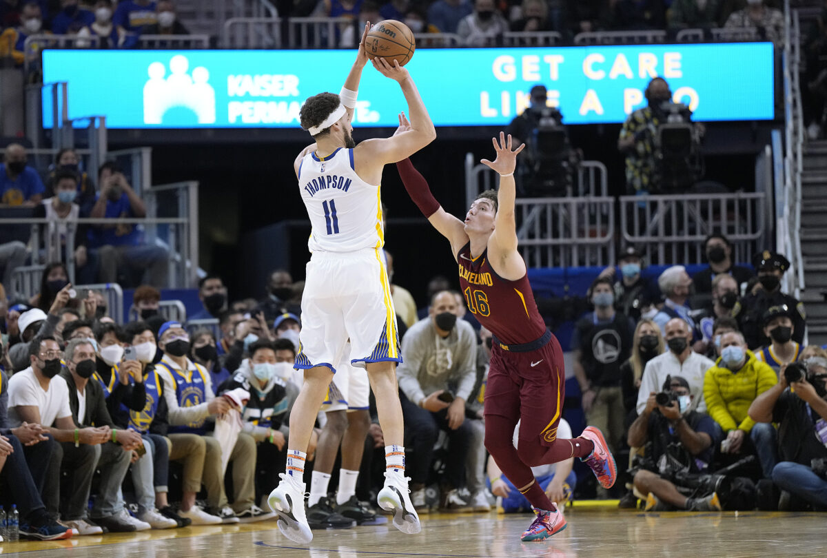 Stats, Highlights: Warriors’ Klay Thompson scores 17 points in 20 minutes during comeback vs. Cavs