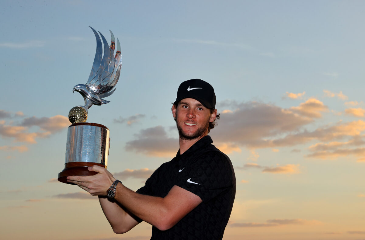 Thomas Pieters hopes DP World Tour title in Abu Dhabi inspires junior golfers in Belgium