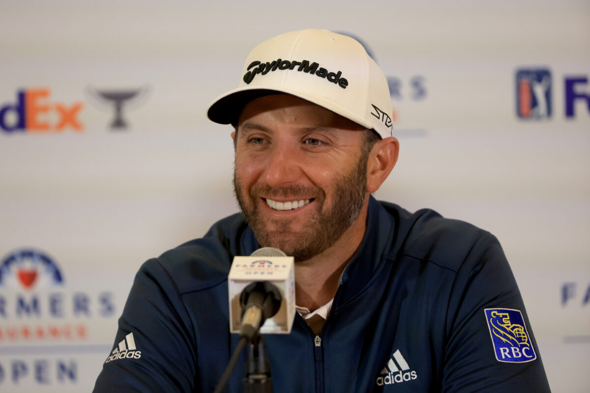After long break, Dustin Johnson is refreshed, eager to put frustrating 2021 behind him