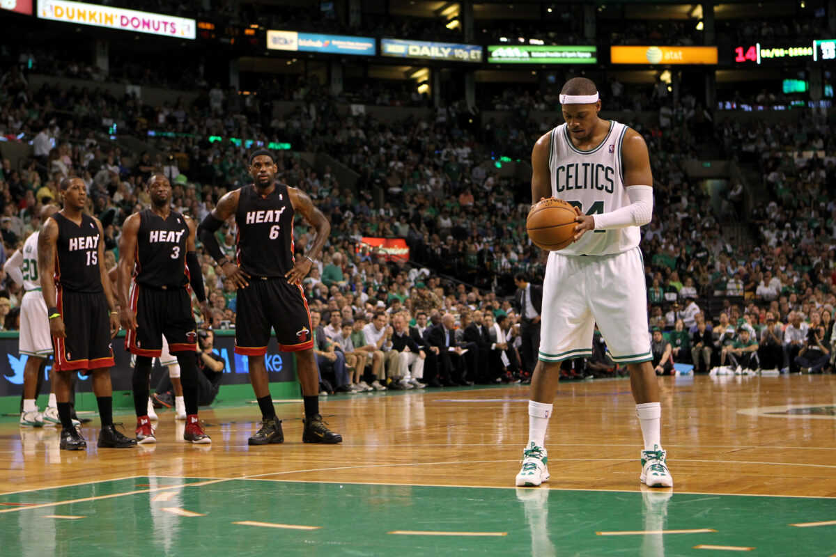 Former Heatle Dwyane Wade admits Celtics icon Paul Pierce is the owner of his favorite NBA nickname