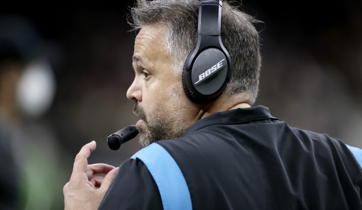 Panthers HC Matt Rhule reportedly atop Michigan’s list if Jim Harbaugh goes to NFL