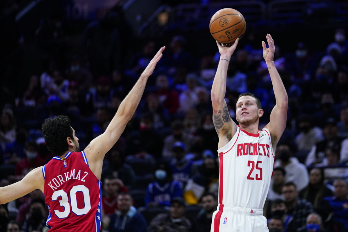 Garrison Mathews happy to be back in Rockets’ lineup after protocols stint