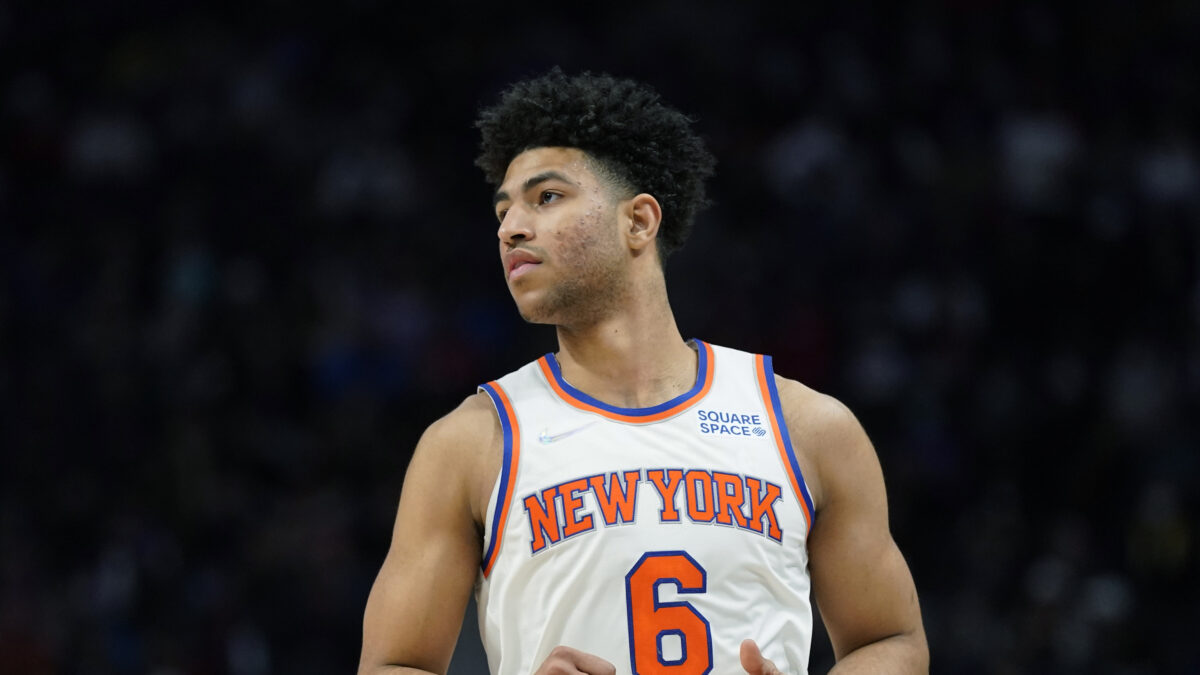 Report: Knicks rejected Hawks’ trade offer for rookie Quentin Grimes