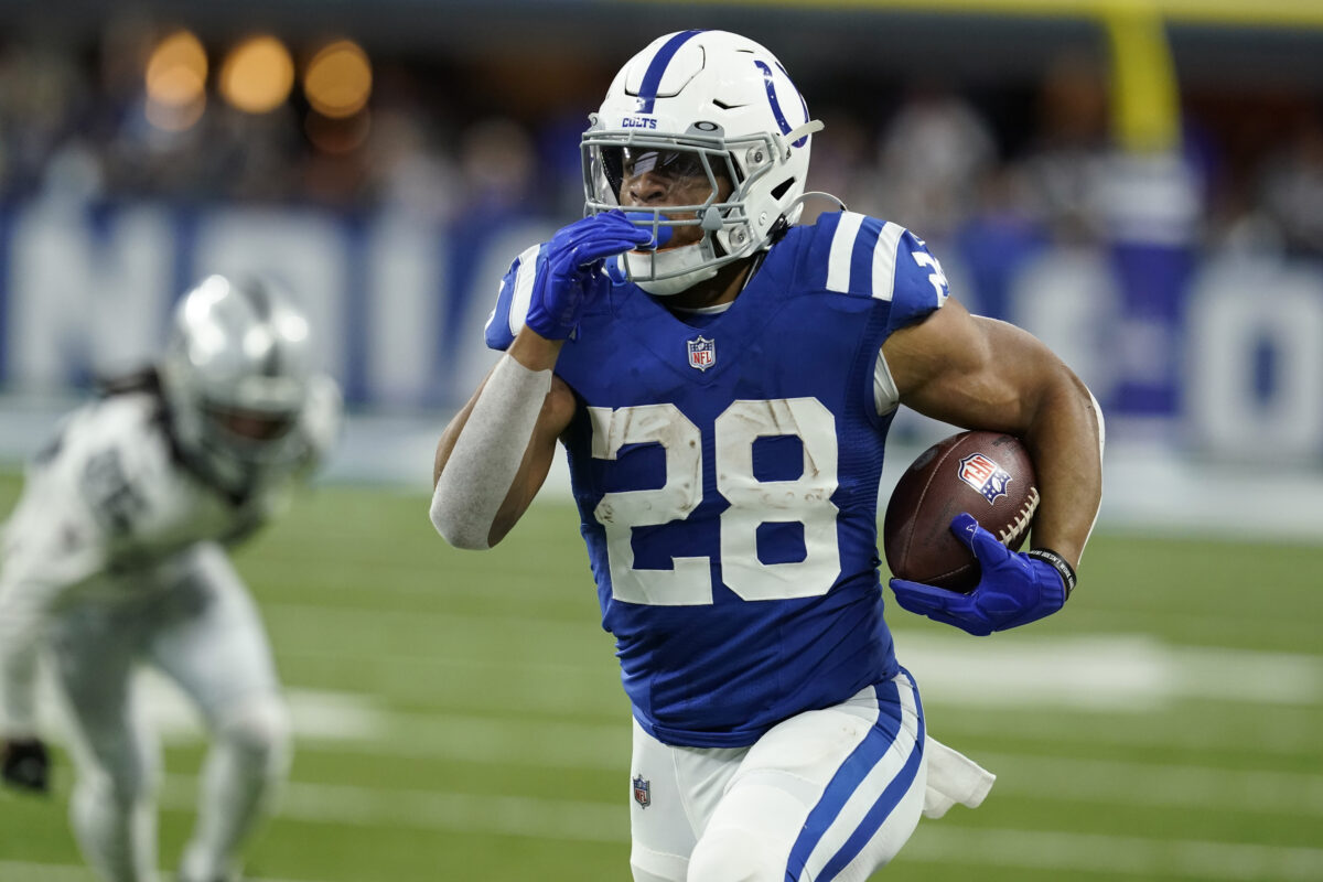 Colts’ player of the game vs. Raiders: RB Jonathan Taylor