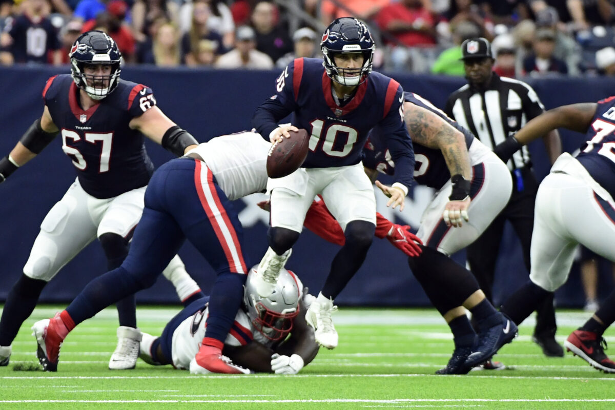 Only the New England Patriots had a better rookie class than the Houston Texans