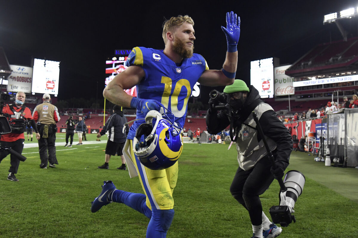 Cooper Kupp’s huge game is a case for wide receivers to get more love in NFL MVP talks