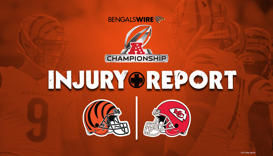 Bengals issue final injury report for AFC championship vs. Chiefs