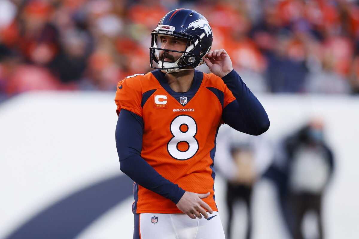 Broncos not bringing in kickers or punters ‘for now,’ hoping McManus, Martin return soon