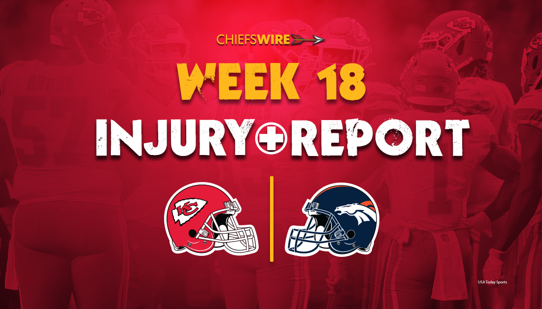 Final injury report for Chiefs vs. Broncos, Week 18