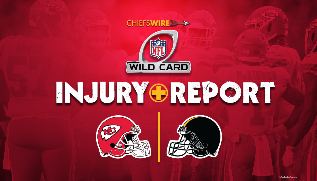 First injury report for Chiefs vs. Steelers, wild-card round