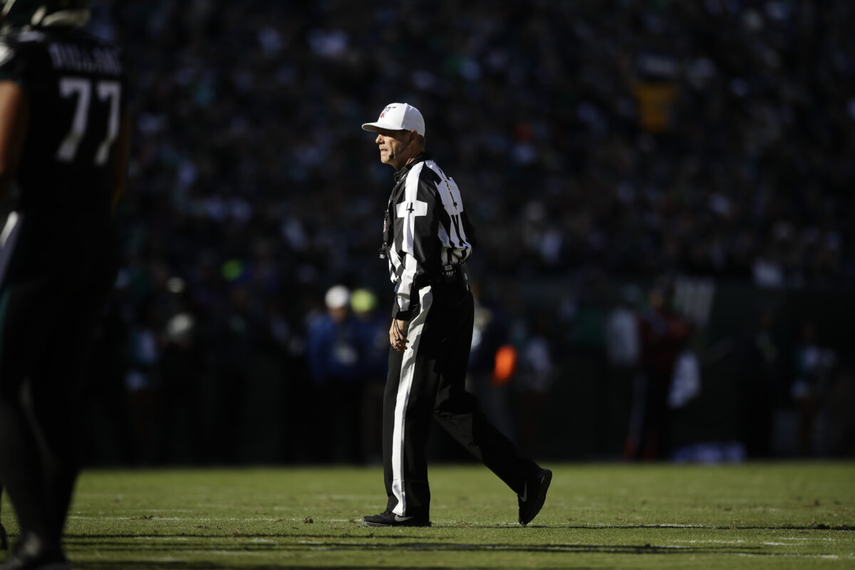 NFL announces the officiating crews for wild card weekend