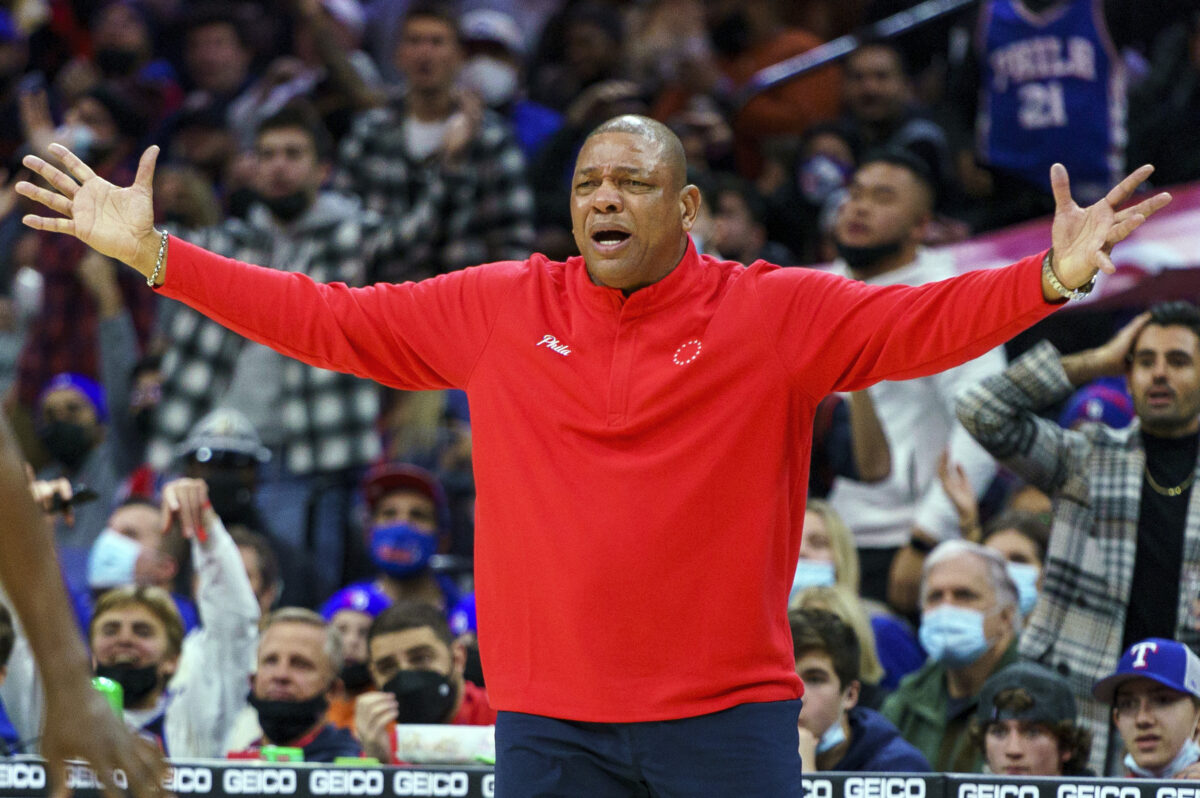 Sixers coach Doc Rivers discusses the importance of playing on MLK Day