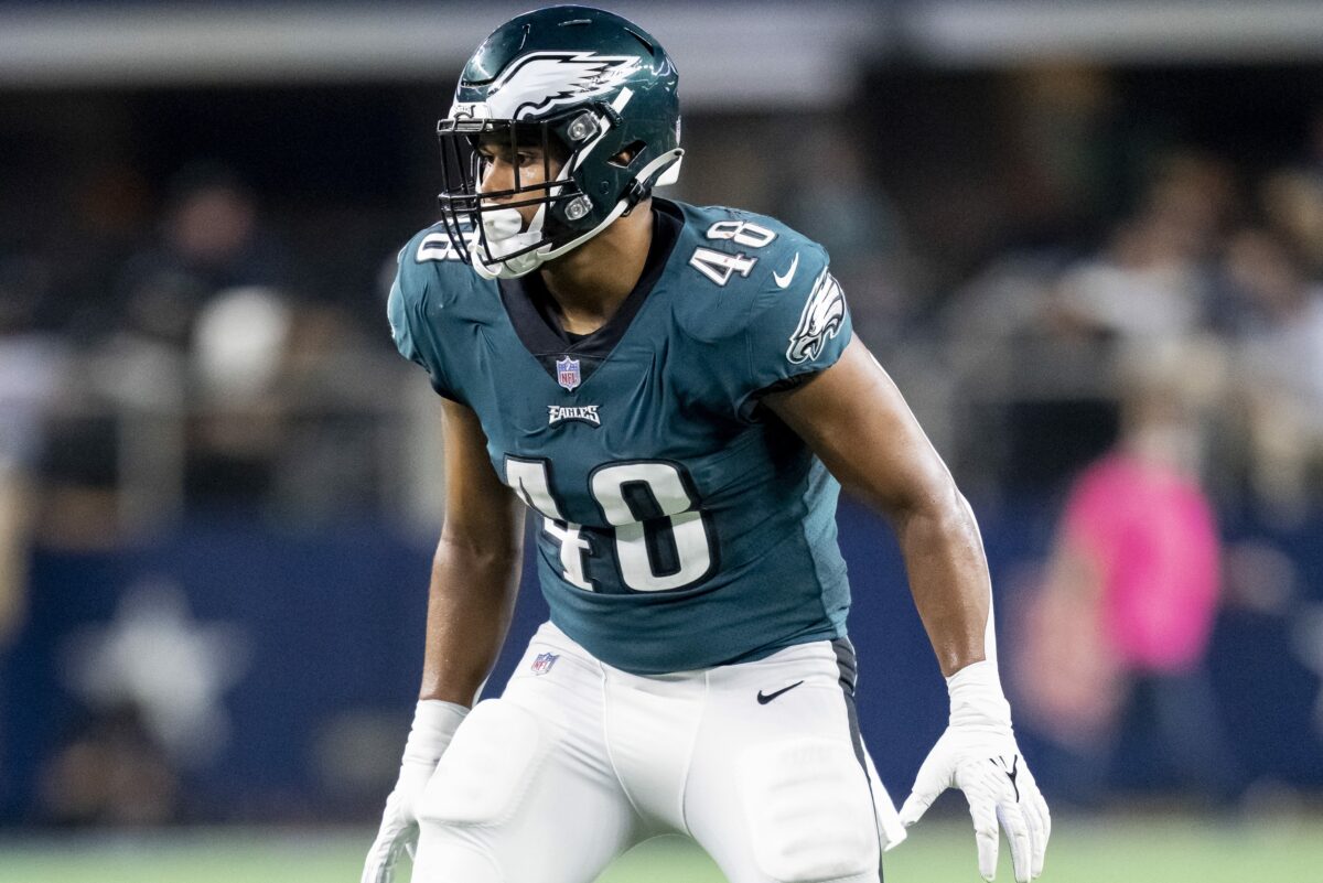 Eagles’ 53 man roster for Week 18 matchup vs. Cowboys with news and notes