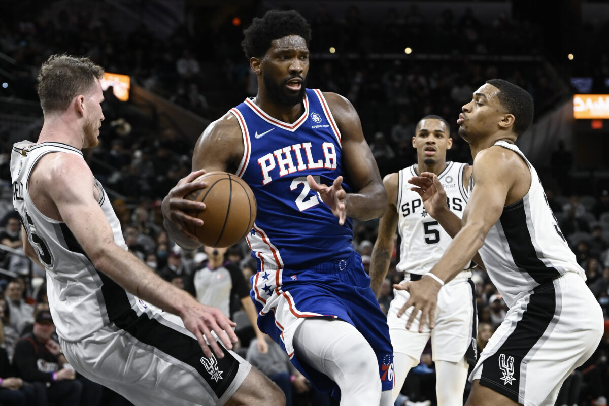 Sixers player grades: Joel Embiid lifts team past Spurs on the road