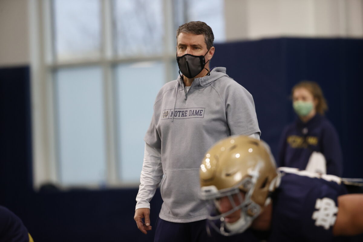 Notre Dame assistant leaving for Boston College