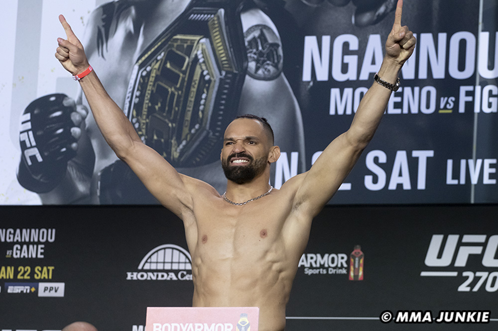 UFC 270 results: Michel Pereira’s explosive striking leads to decision win over Andre Fialho