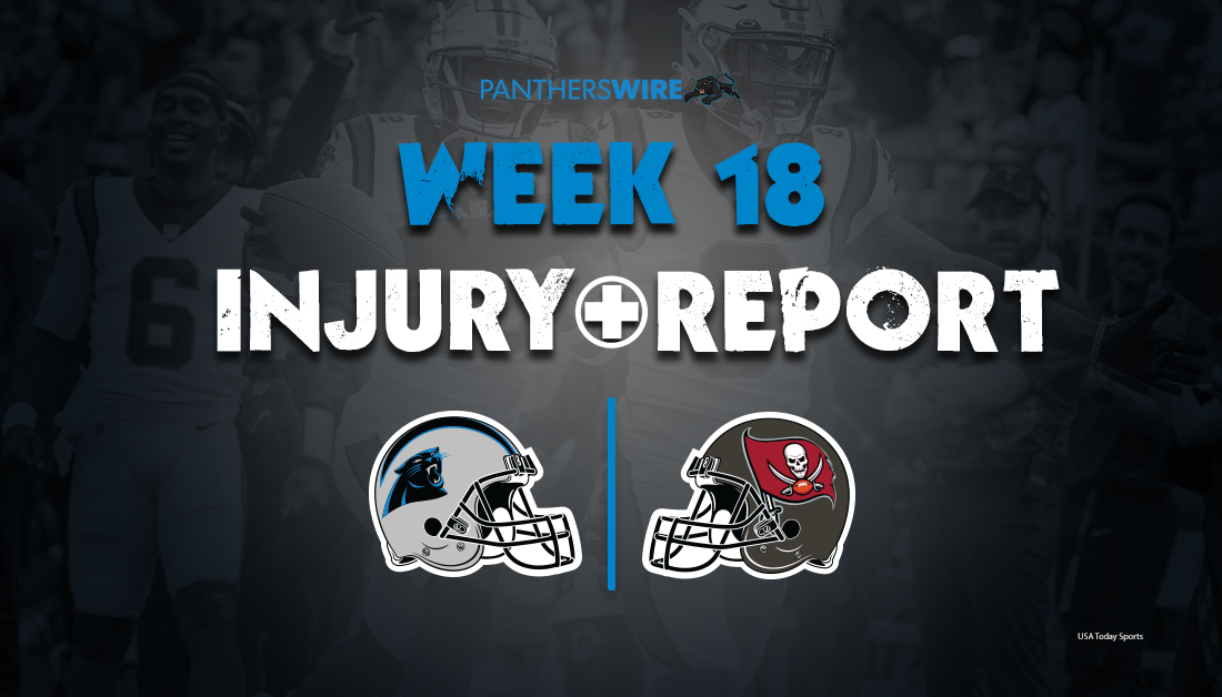 Panthers Week 18 injury report: WR Robby Anderson a game-time decision vs. Bucs