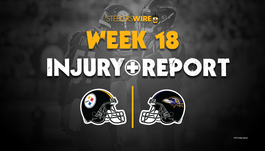 Steelers vs. Ravens: Wednesday injury report