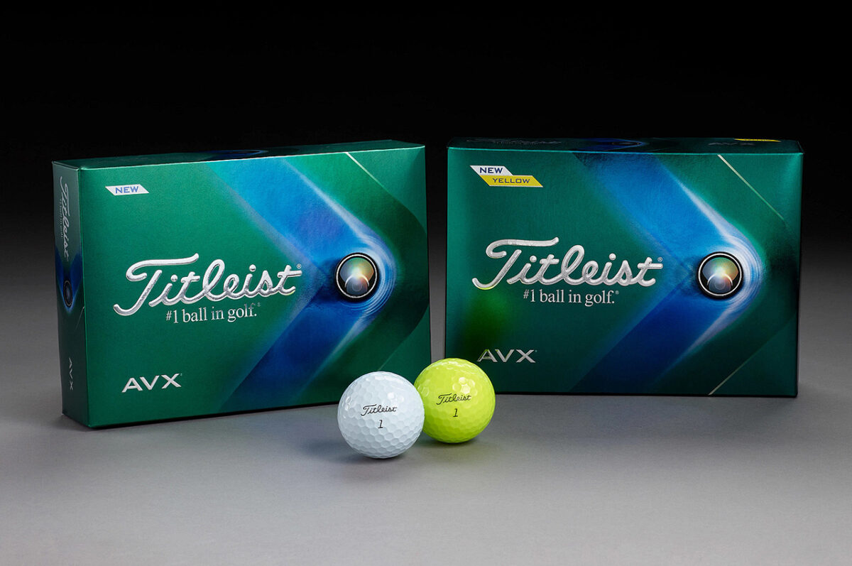 Titleist AVX golf balls (2022)