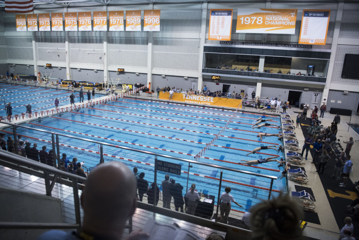 Five Tennessee swimmers earn SEC weekly awards