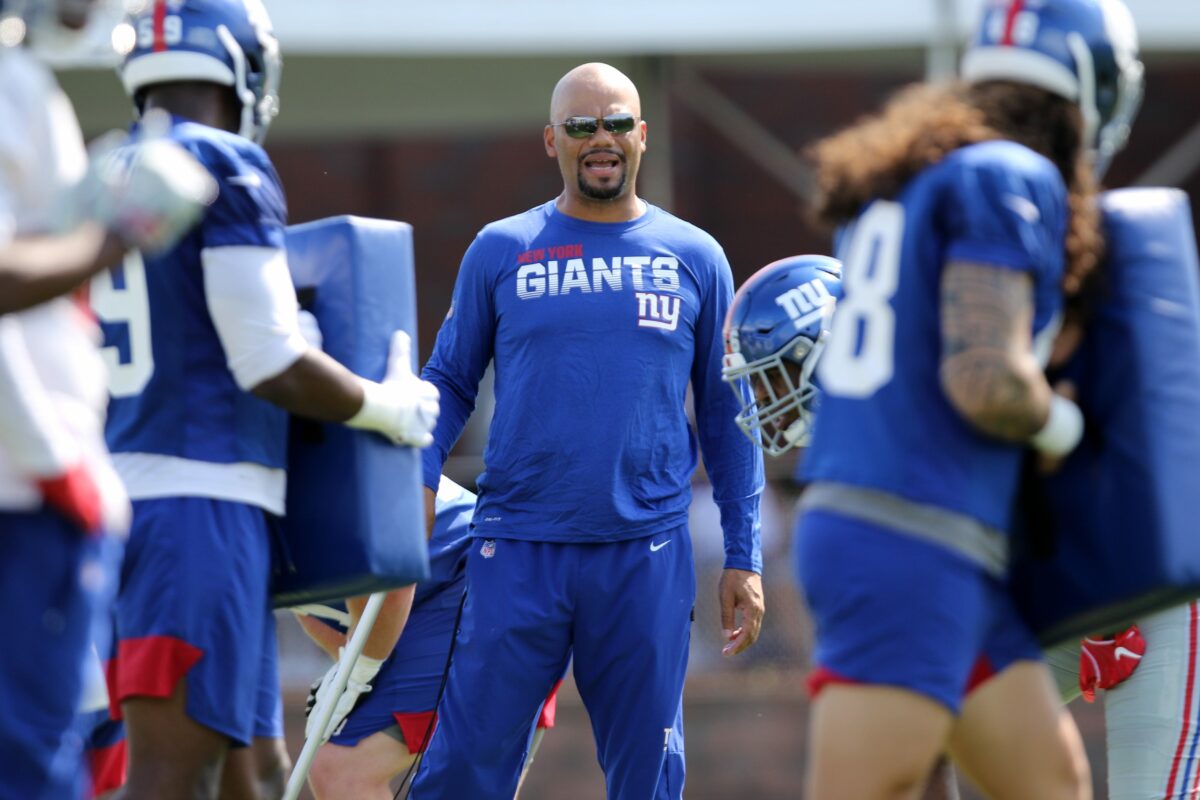 Chargers interview Giants special teams coordinator Thomas McGaughey