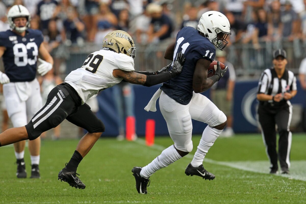 Penn State receiver has landed in the transfer portal