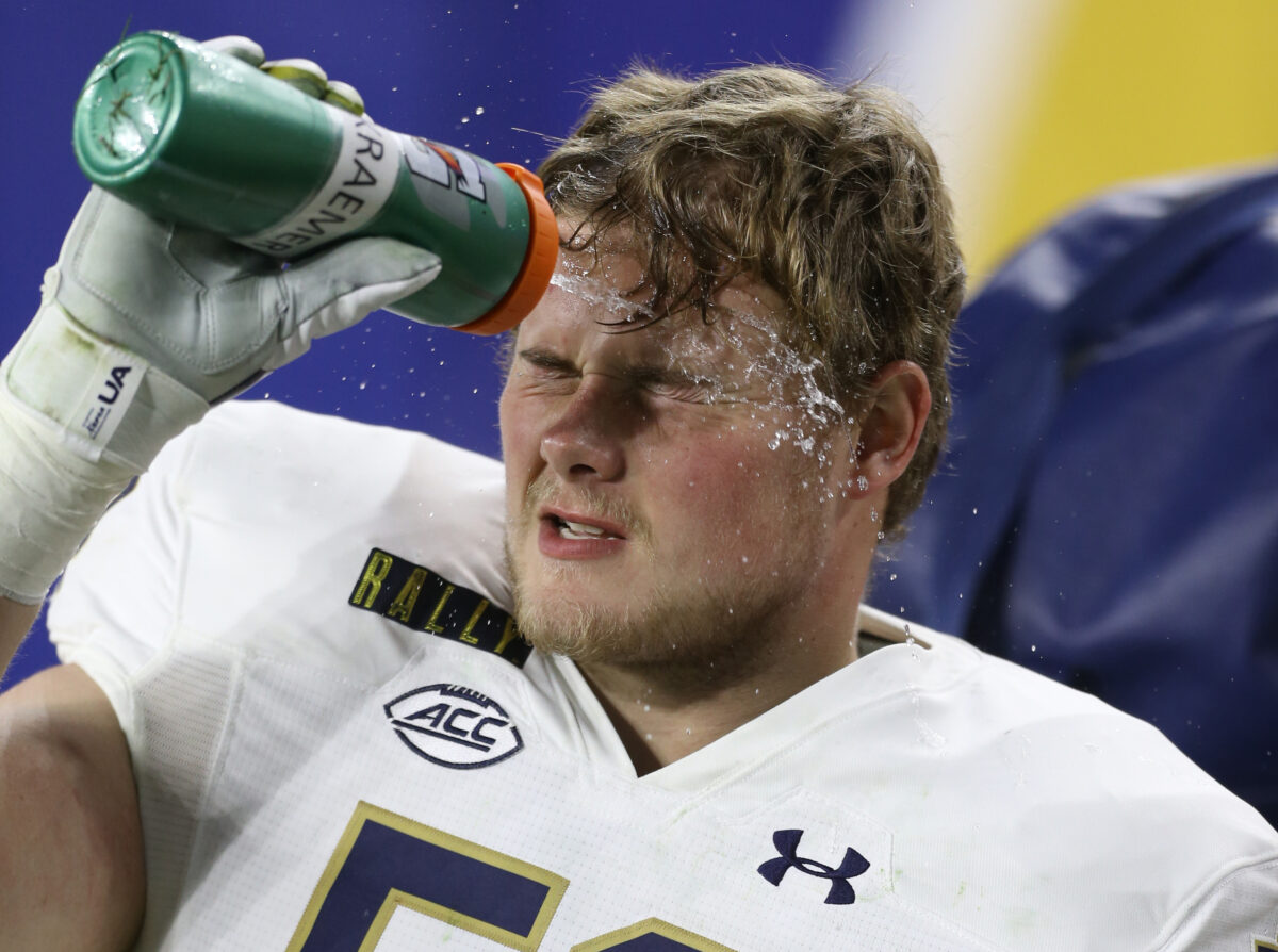 Offensive lineman ends Notre Dame football career