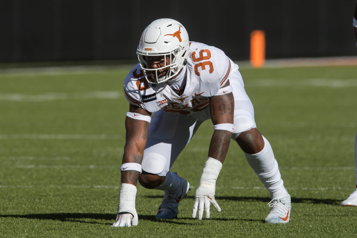 WATCH: Former Texas DE talks about his performance at the Tropical Bowl