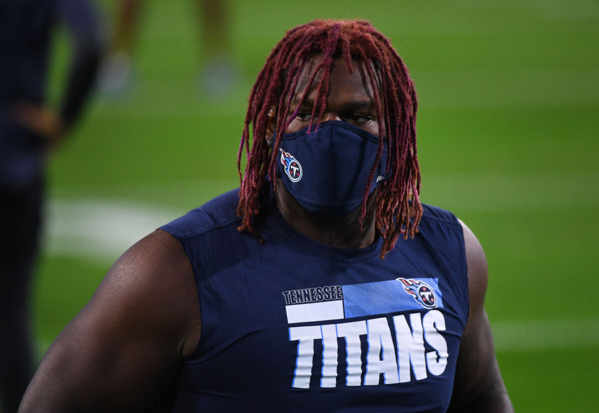 Ex-Titans OL Isaiah Wilson released from Giants’ practice squad