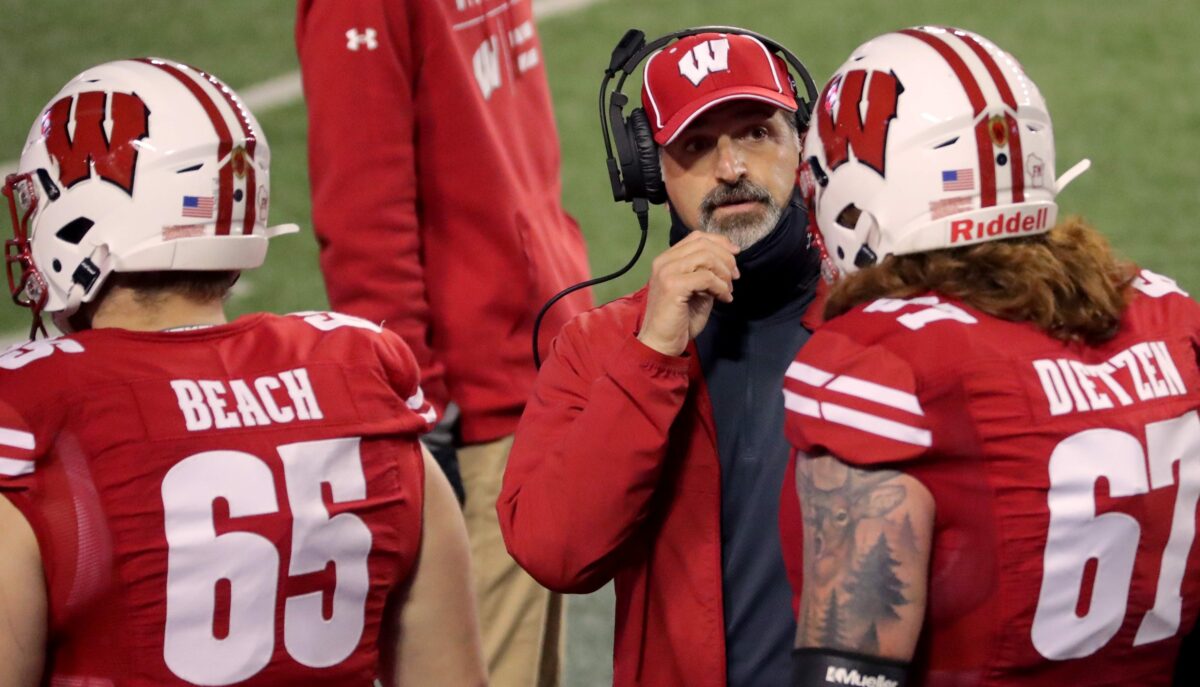 Wisconsin OC Joe Rudolph is headed to Virginia Tech