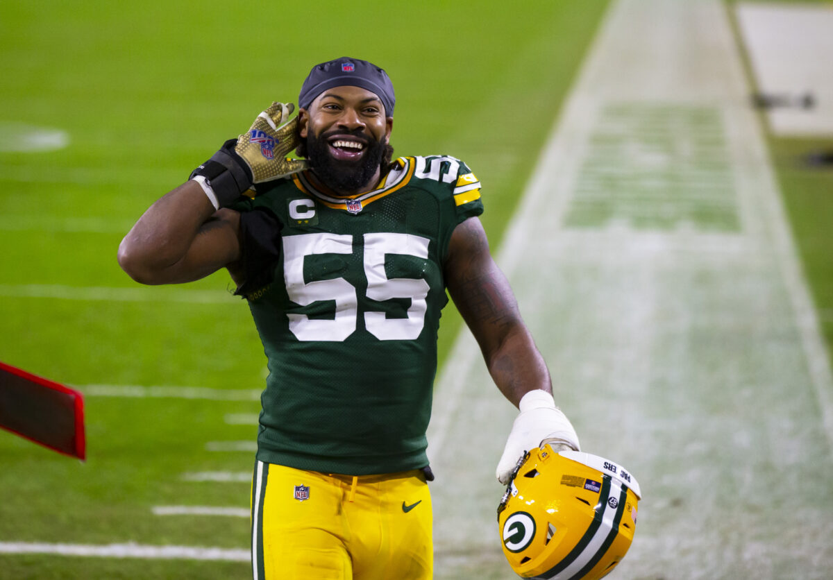 Packers activate Za’Darius Smith and Whitney Mercilus from injured reserve