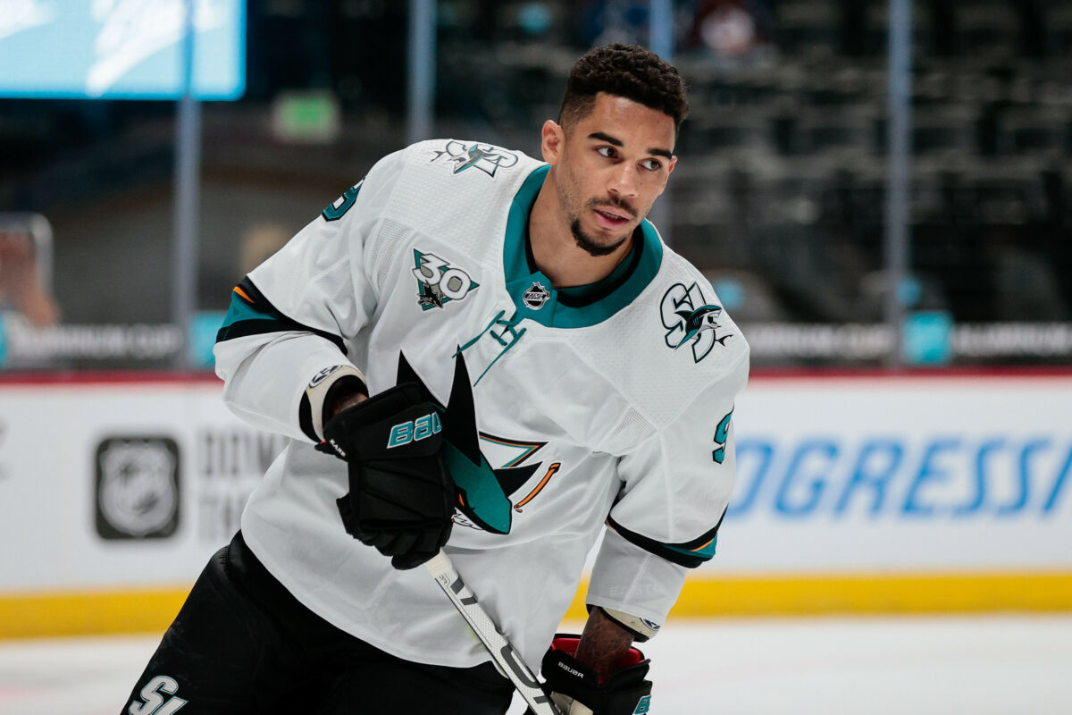 Evander Kane should be out of chances in the NHL after Sharks terminate his contract