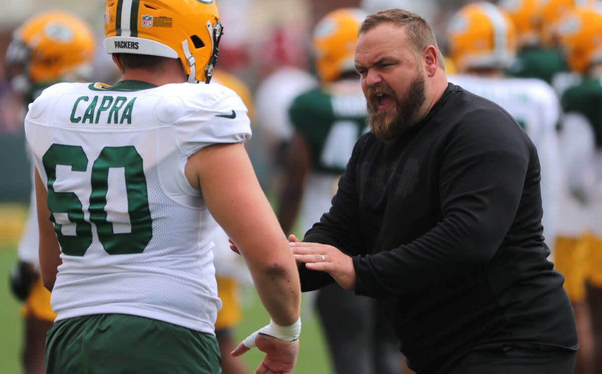 Packers promoting Luke Butkus to offensive line coach