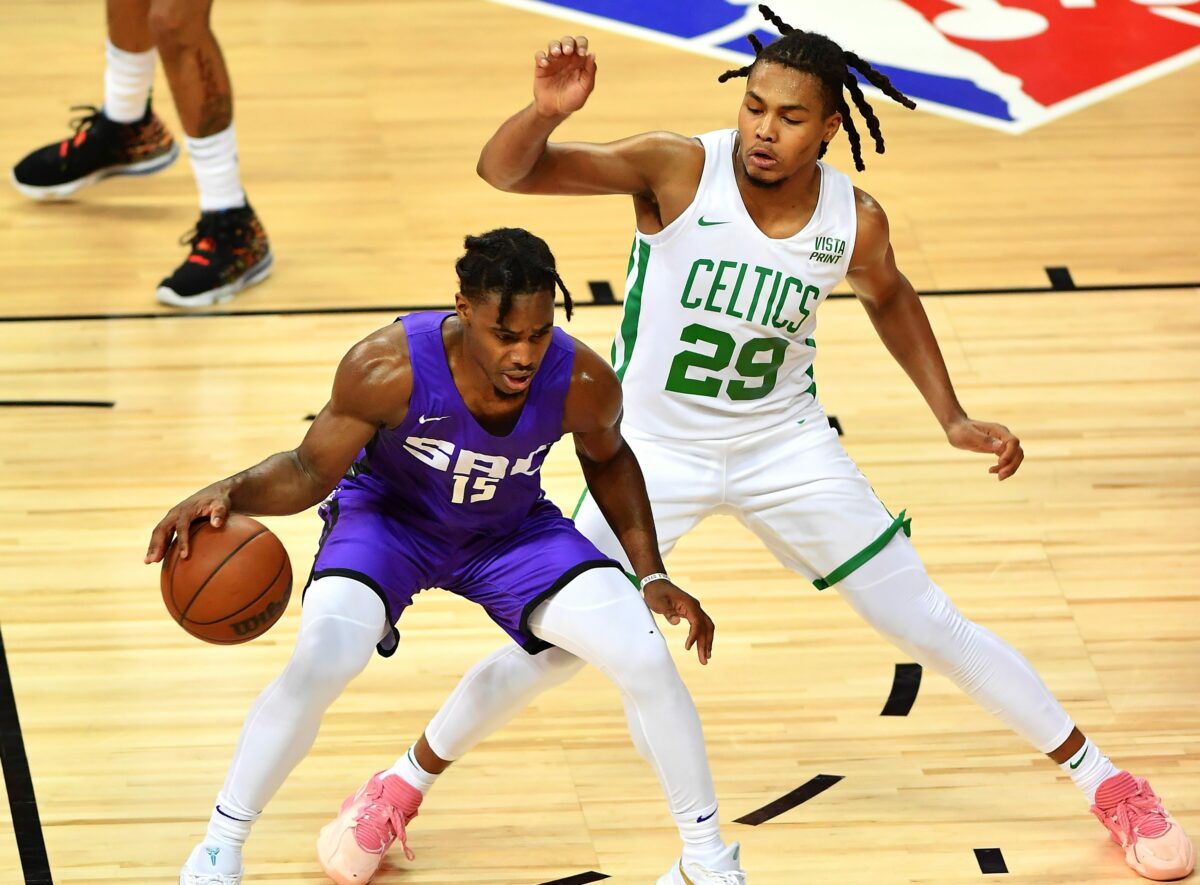 WATCH: Stashed Boston Celtics guard Juhann Begarin gets 19 points, 5 rebounds vs. Limoges