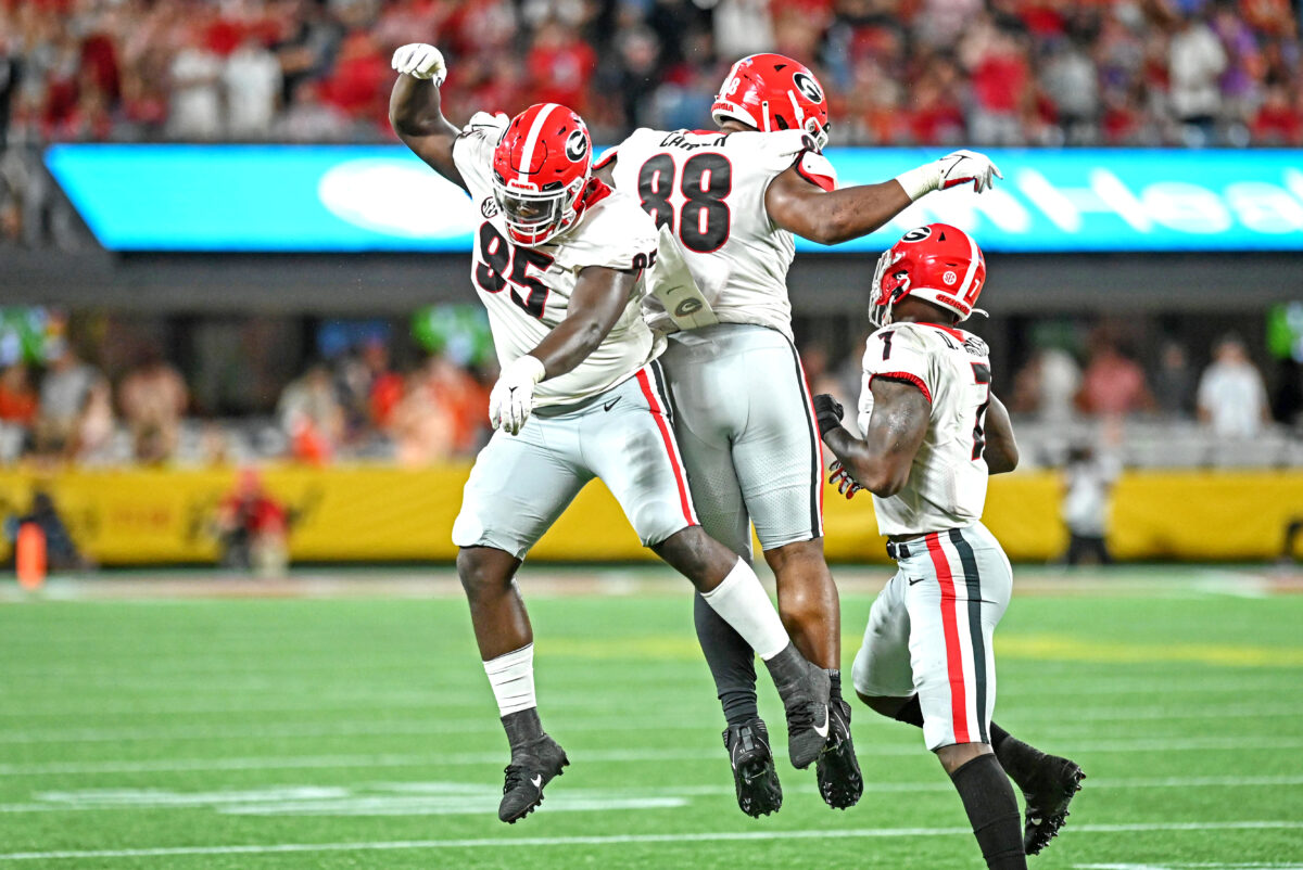 5 Georgia defenders go in first-round of NFL mock draft