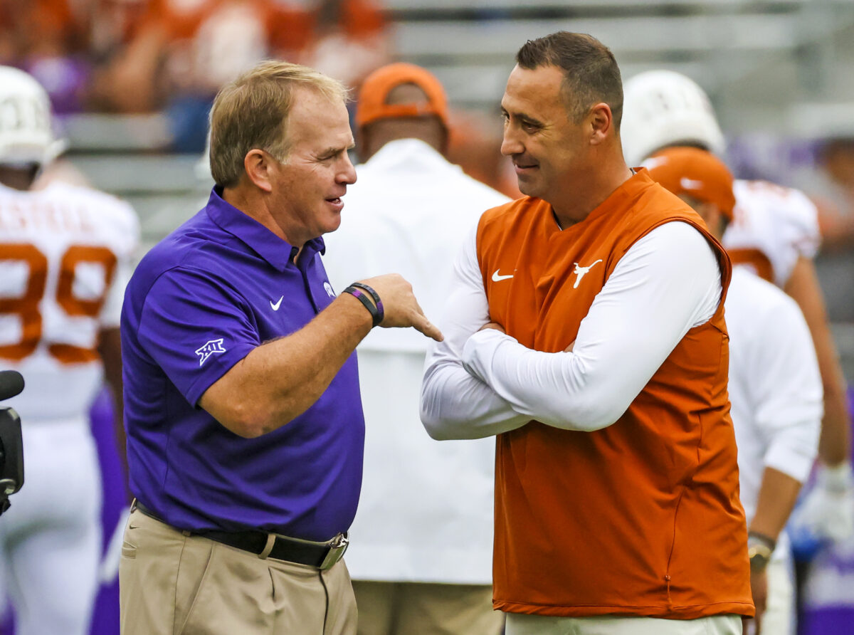 College football fans react to Gary Patterson in Texas gear, joining staff